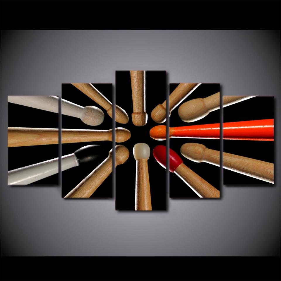 5 Pieces Star Drumsticks Canvas Art - { shop_name }} - Review