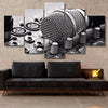5 Pieces Music DJ Canvas Art - SIZE 1 / WITHOUT FRAME - { shop_name }} - Review