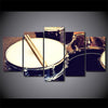 5 Pieces Contemporary Drum Canvas Art - { shop_name }} - Review