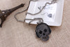 Skull Skeleton Music Headphones Pendants Necklaces