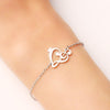 Free - Heart Musical Note Bracelet