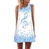 Music Note Sleeveless Dress