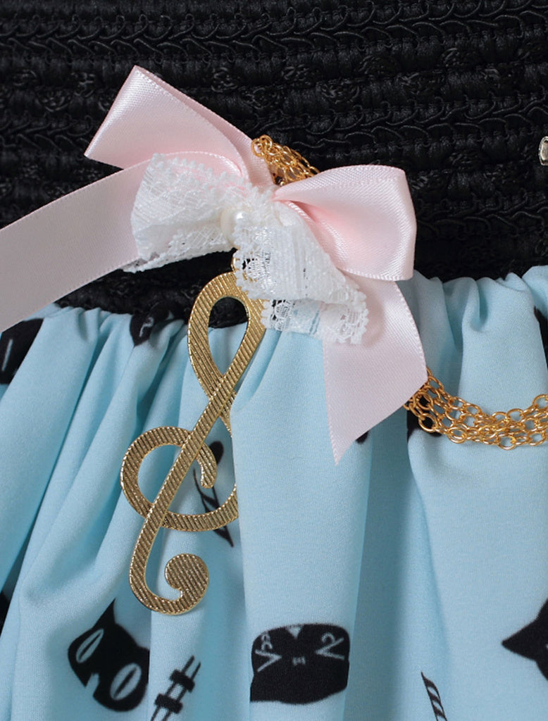 Piano & Melody Printed Skirt