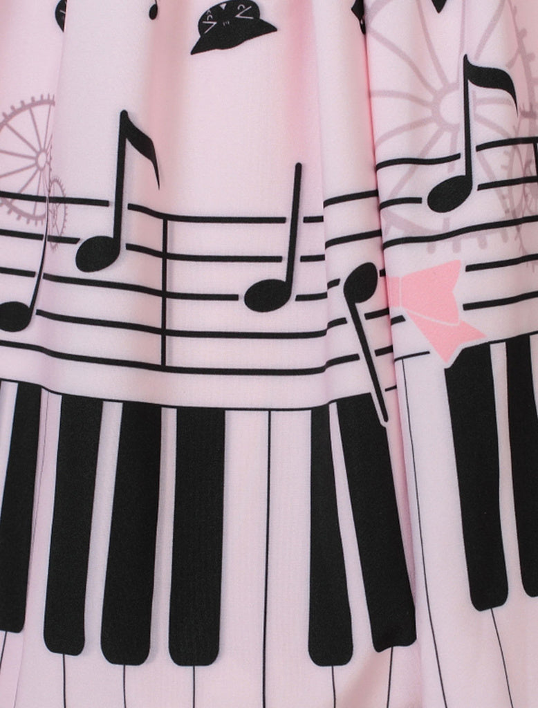 Piano & Melody Printed Skirt