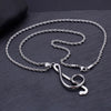 Treble G Clef Necklace