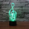 Treble Clef LED Lamp