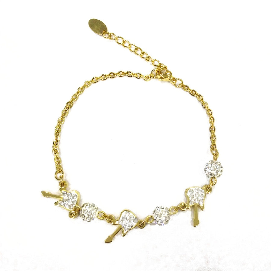 Guitar Zircon Bracelet