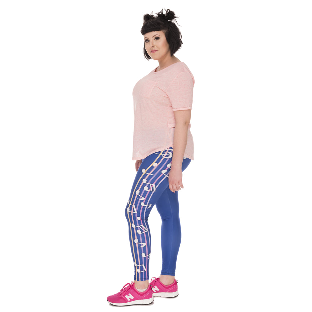 Musical Note Leggings