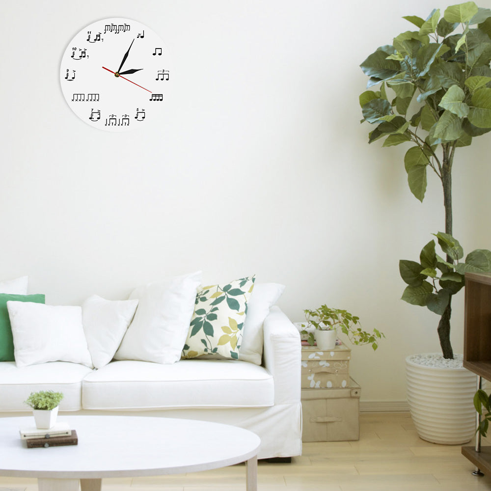 Drum Notes Wall Clock - Artistic Pod Review
