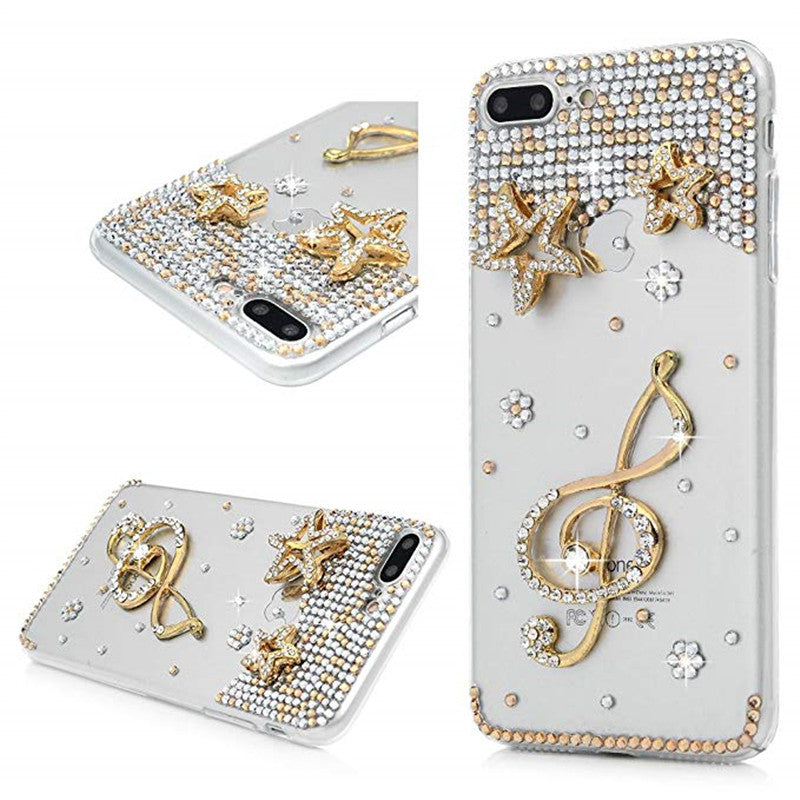 Music Note Sparkle Diamond Case