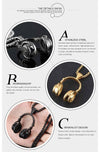 Headphone Pendant Necklace - Artistic Pod