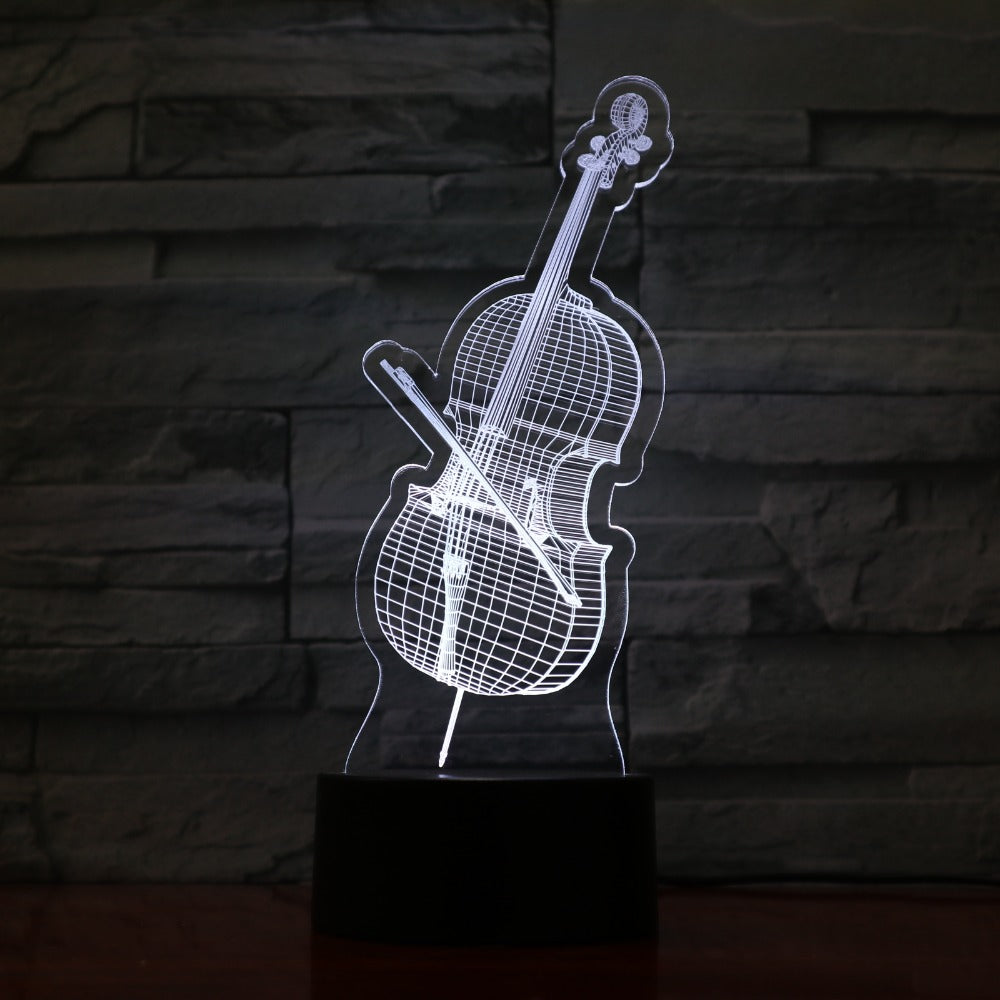 Violin LED Lamp