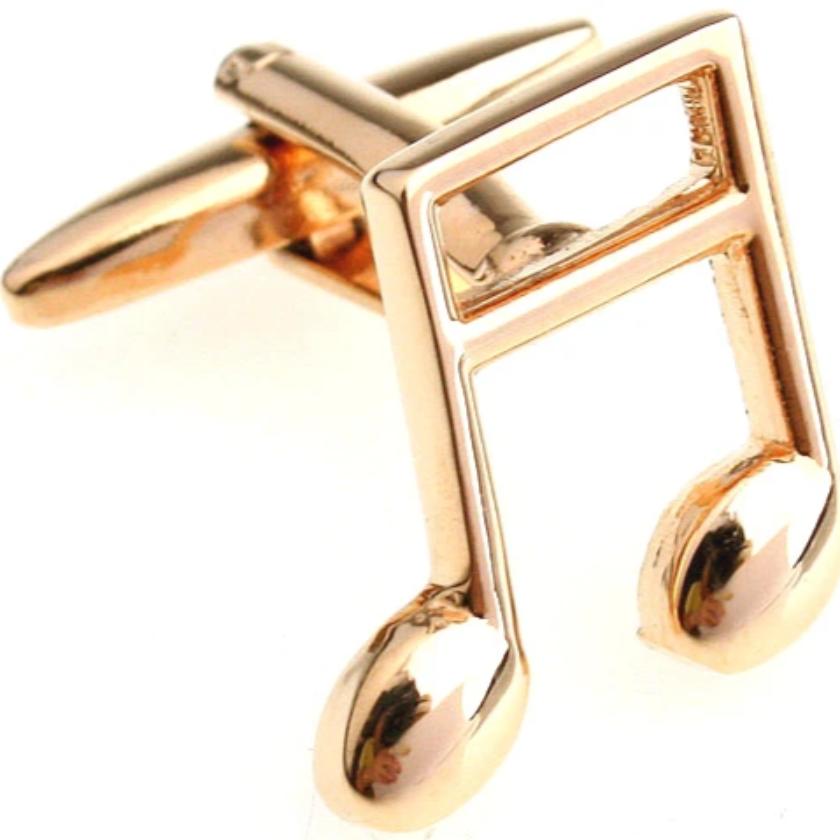 Elegant Music Notes Cufflinks