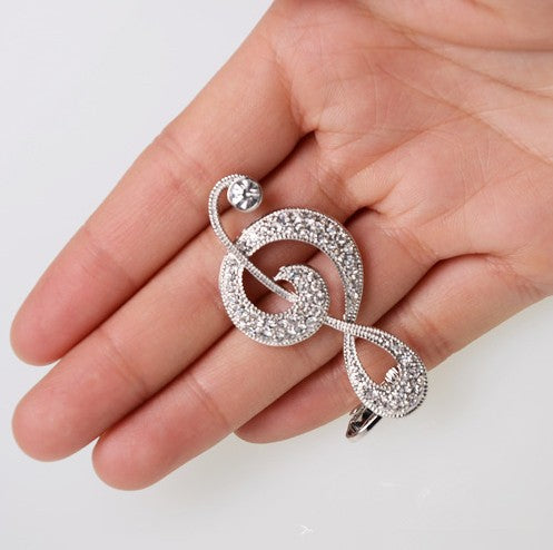 Big Treble Clef Note Earrings - Artistic Pod Review