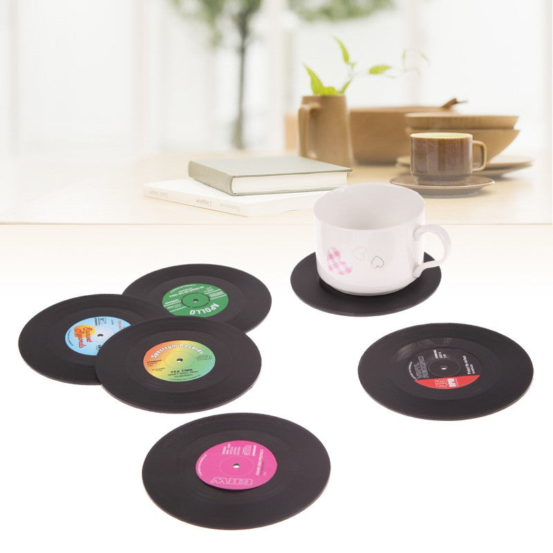 Vinyl Record Coaster