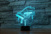 7 Colors Changing Piano LED Lamp - { shop_name }} - Review