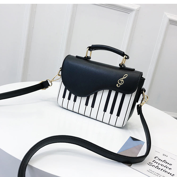 Piano Crossbody Leather Bag