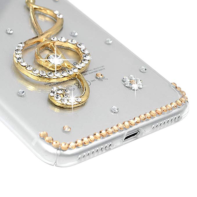 Music Note Sparkle Diamond Case