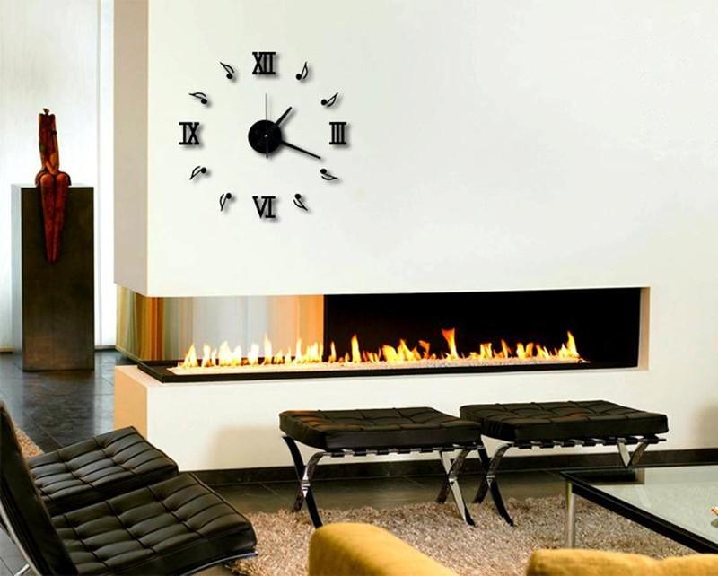 Music Notes Wall Clock