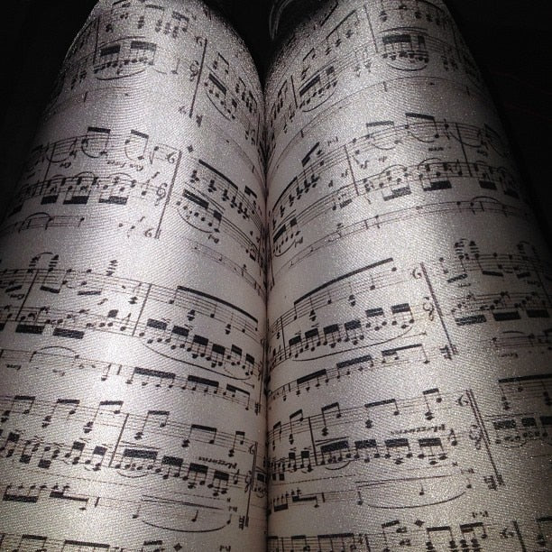 Music Score Leggings