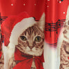 Lace Christmas Cats Music Dress