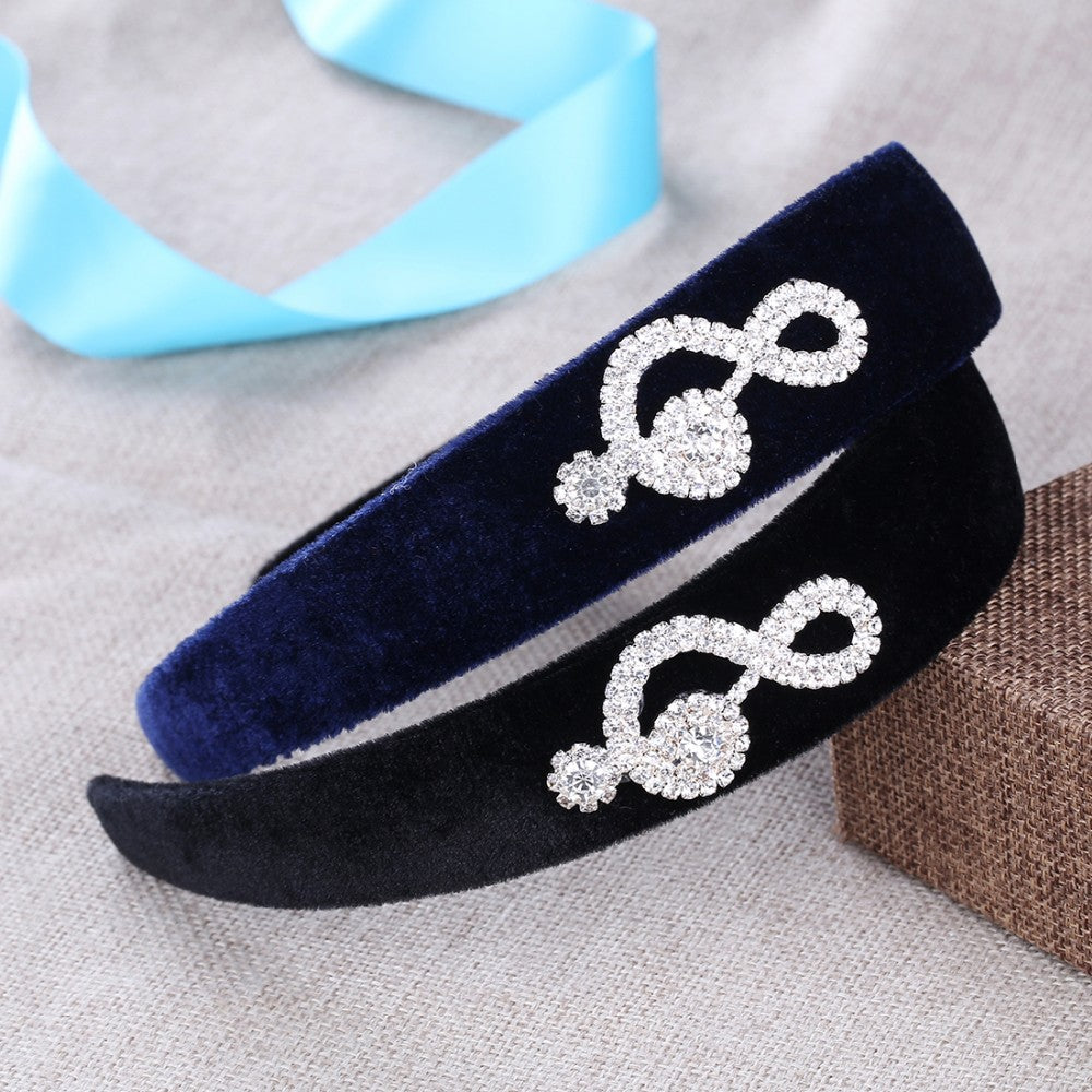 Musical Note Wide Head Band
