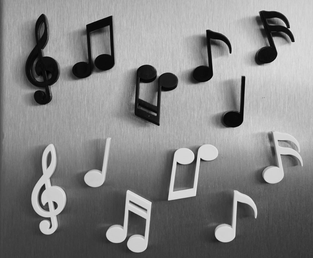 Free - 6pcs Music Note Magnet