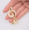 Big Treble Clef Note Earrings - Artistic Pod Review