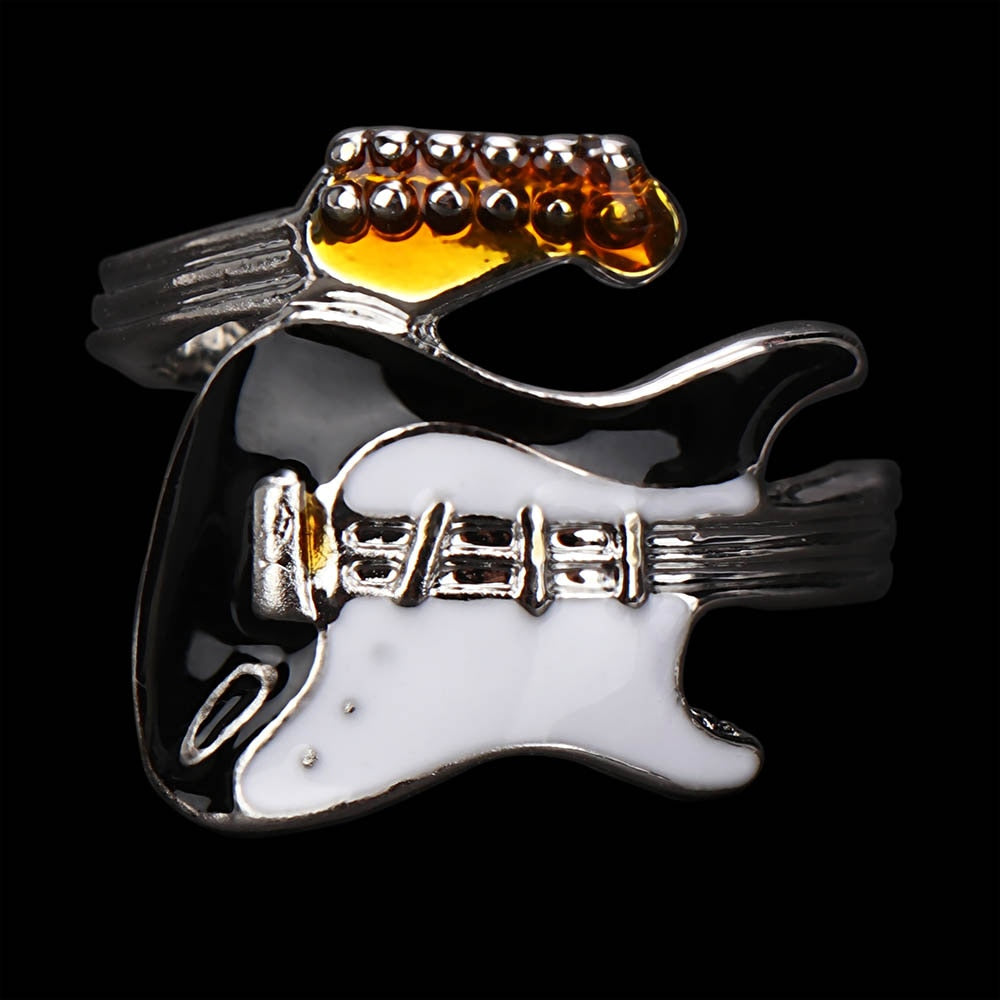 FREE - Colorful Glazed Guitar Ring - Artistic Pod