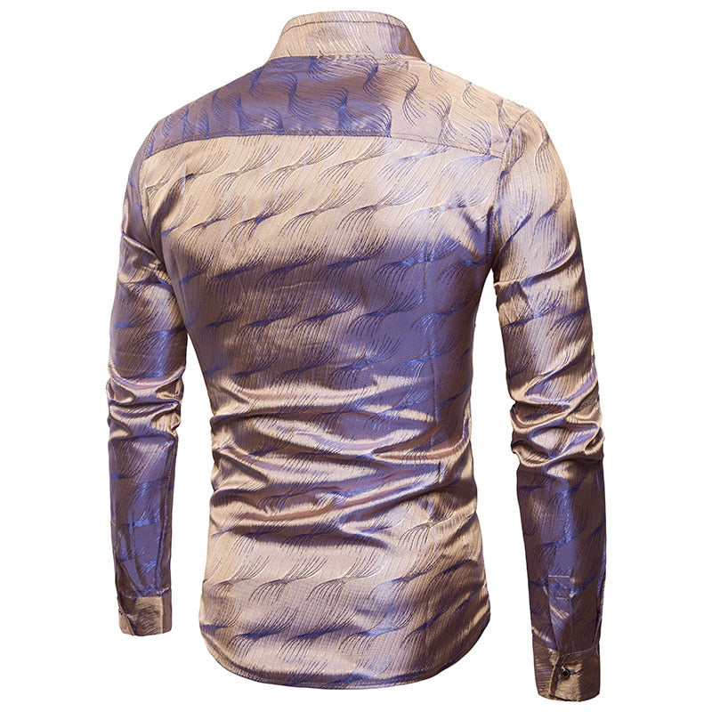 Shiny Water Ripple Men's Shirt