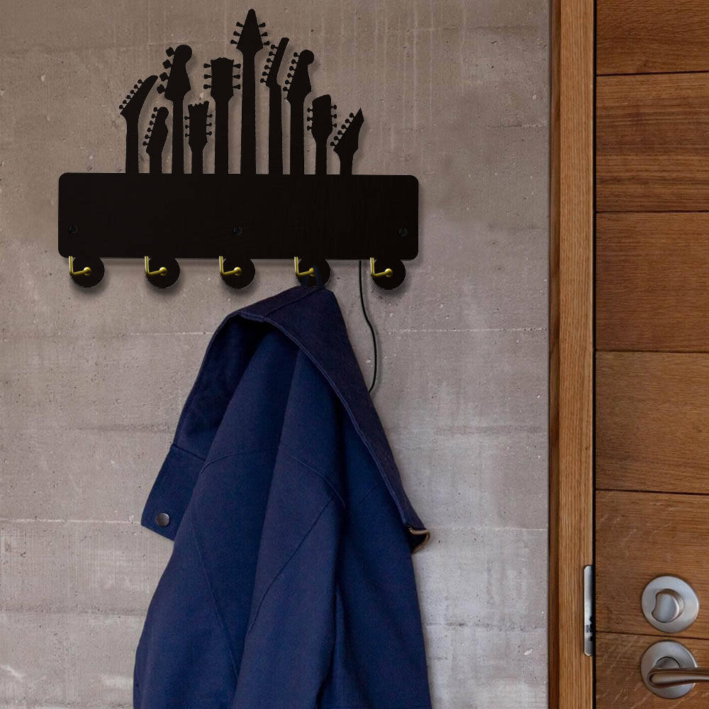 Guitar LED Luminous Wall Hook - { shop_name }} - Review
