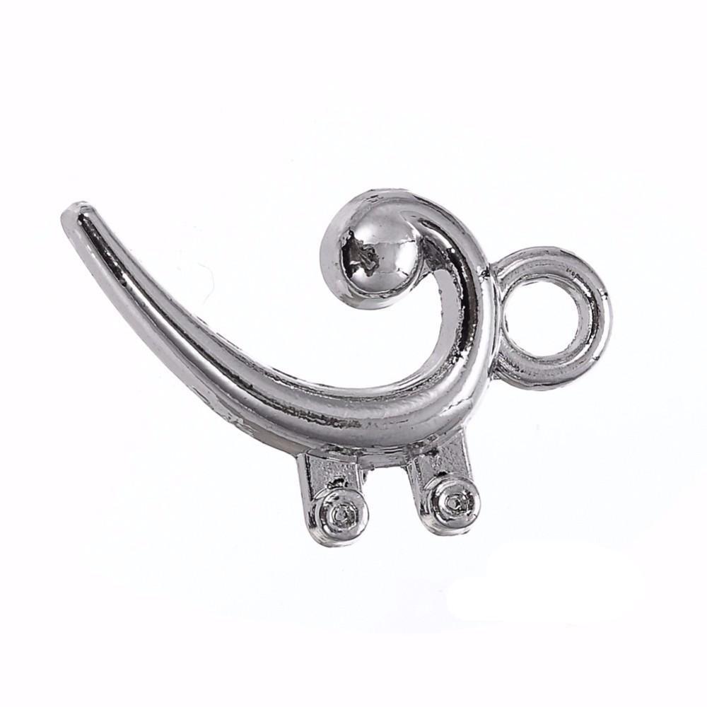 Bass Clef Music Note Necklace