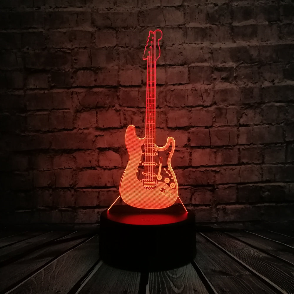 Electric Guitar LED Lamp