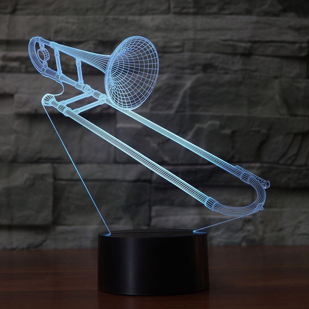 Trombone LED Lamp