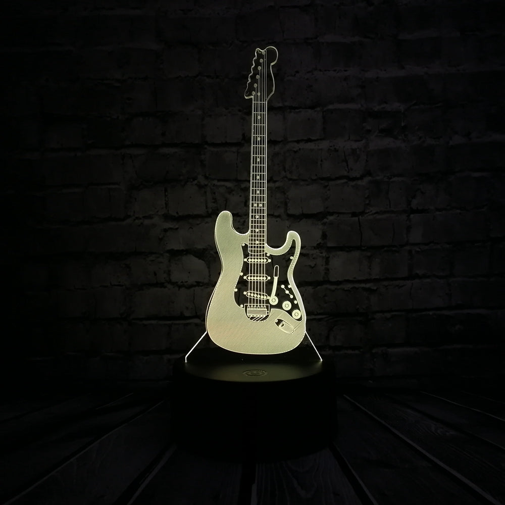 Electric Guitar LED Lamp