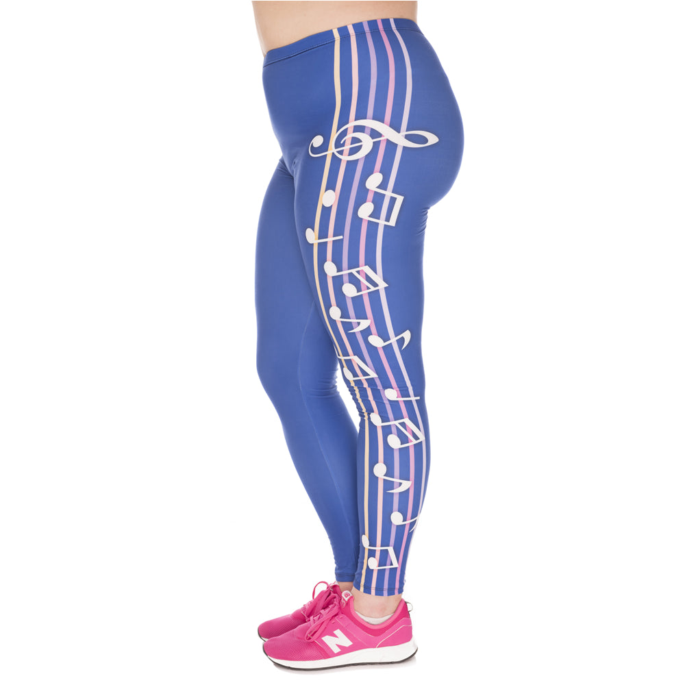 Musical Note Leggings