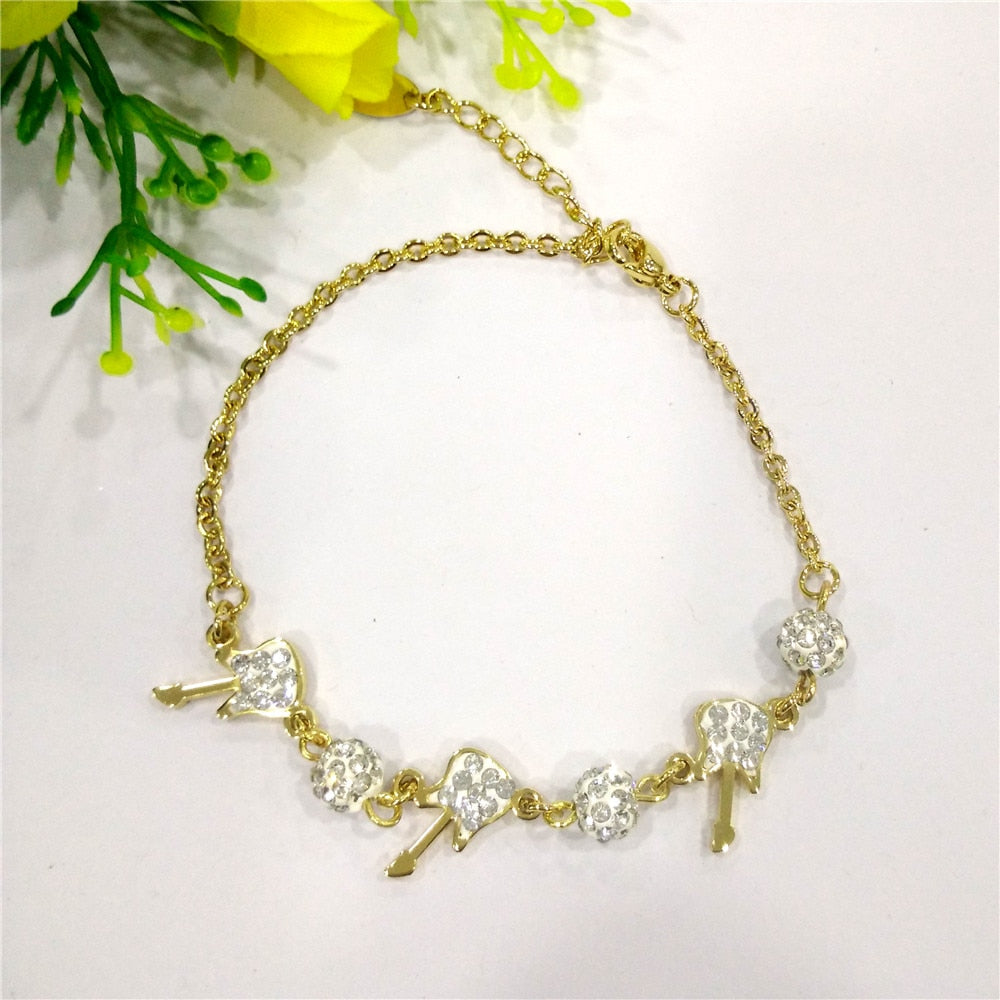 Guitar Zircon Bracelet