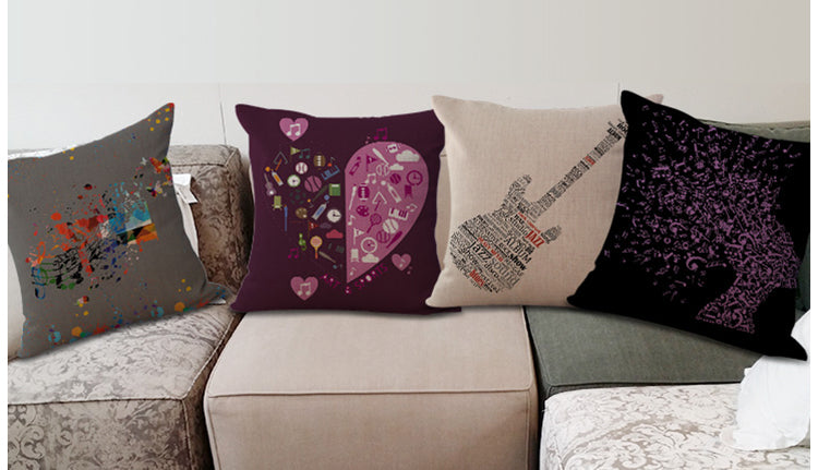 Music Pattern Pillowcase