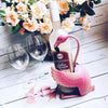 Pink Flamingo Wine Rack