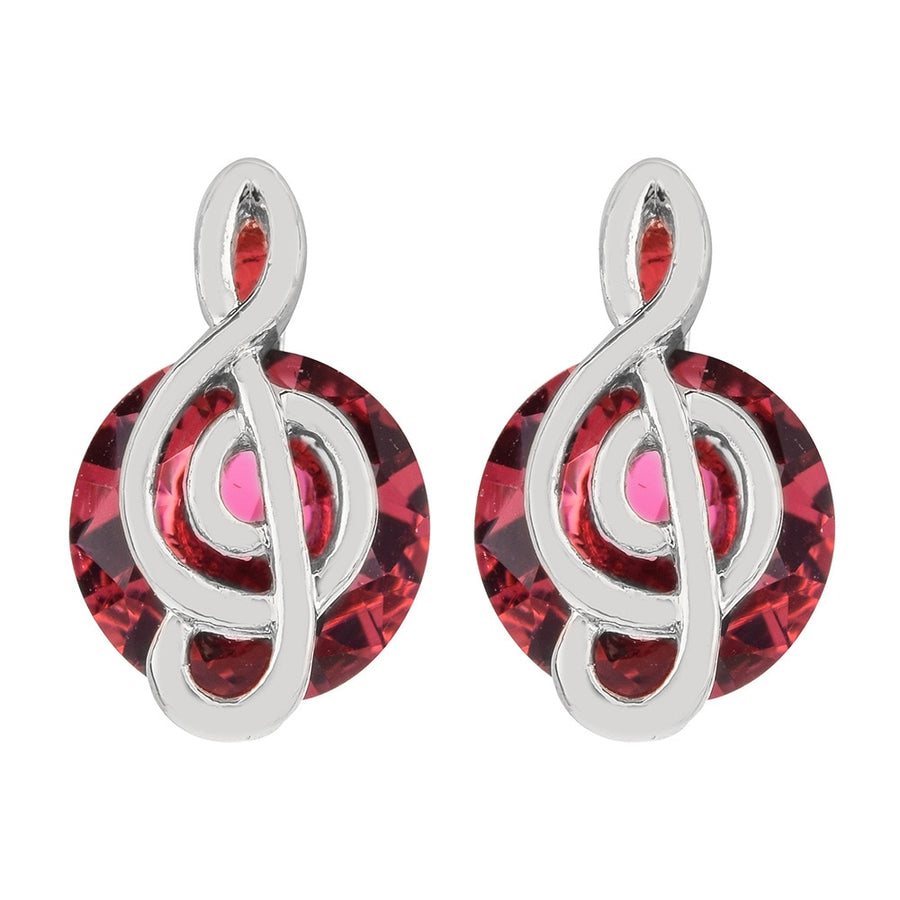 Music Note Stud Earrings