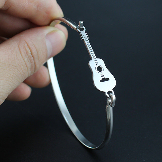FREE - Stainless Steel Music Guitar Bracelet - Artistic Pod Review