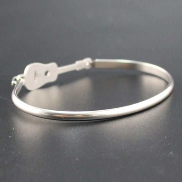 Stainless Steel Music Guitar Bracelet