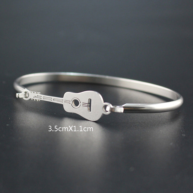 FREE - Stainless Steel Music Guitar Bracelet - Artistic Pod Review