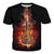 3D Print Fire Violin T-Shirt