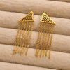 Harp Tassel Earrings