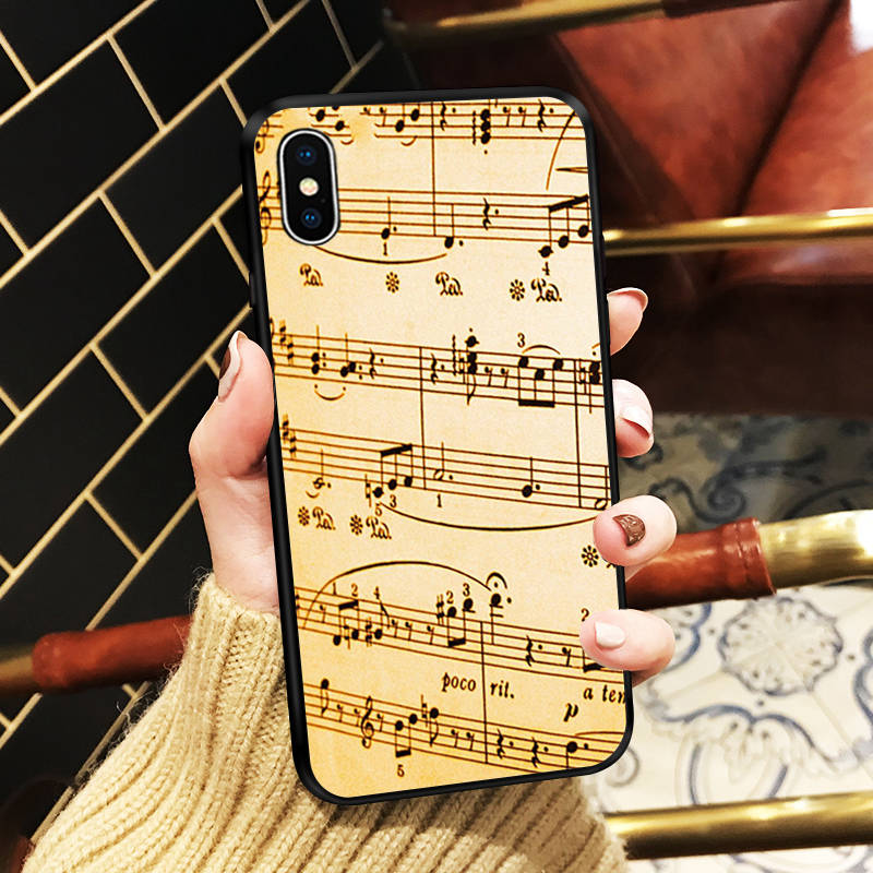 Music Notes Sheet iPhone Case