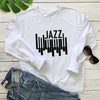 JAZZ Music Piano Sweatshirt