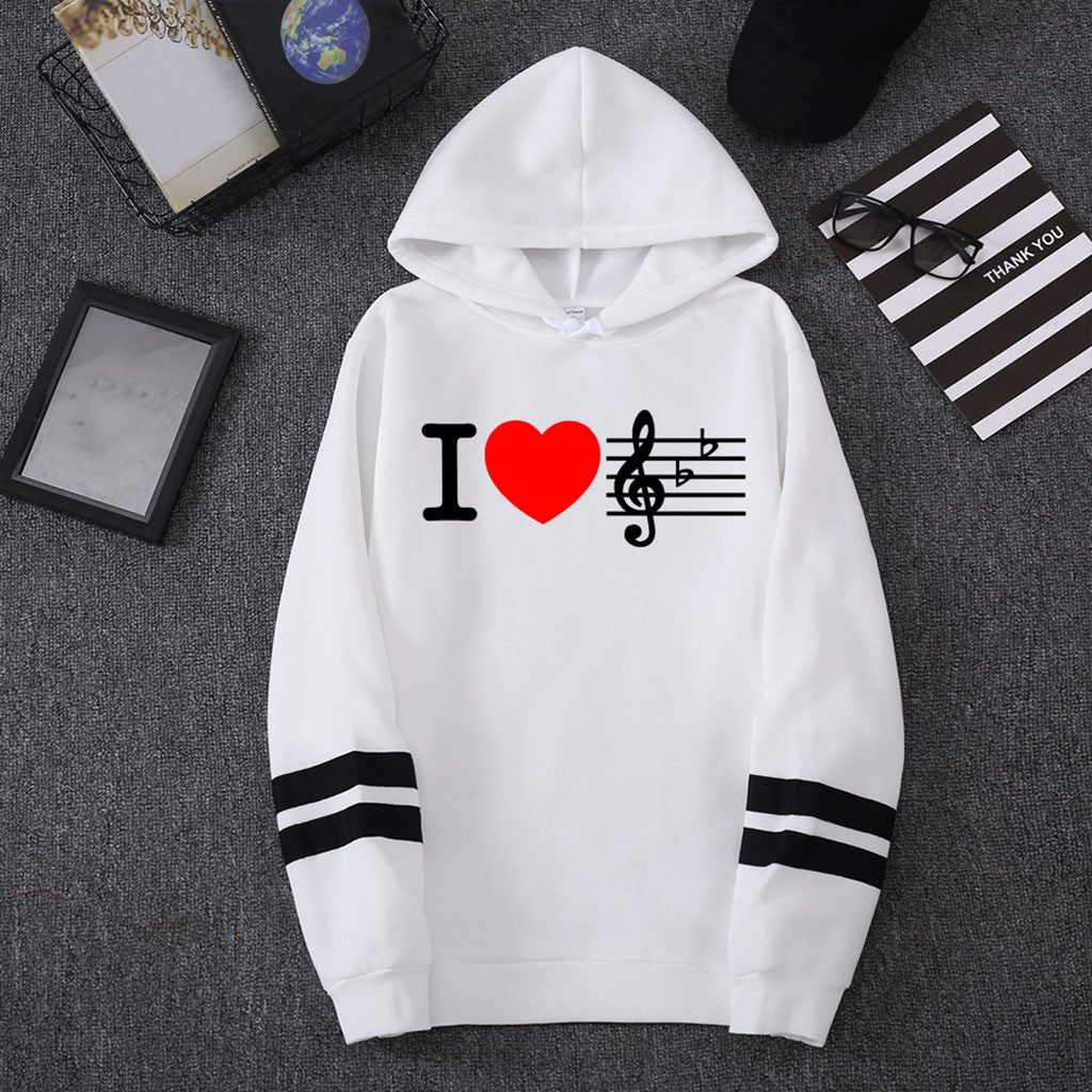 I Love Music Hoodie