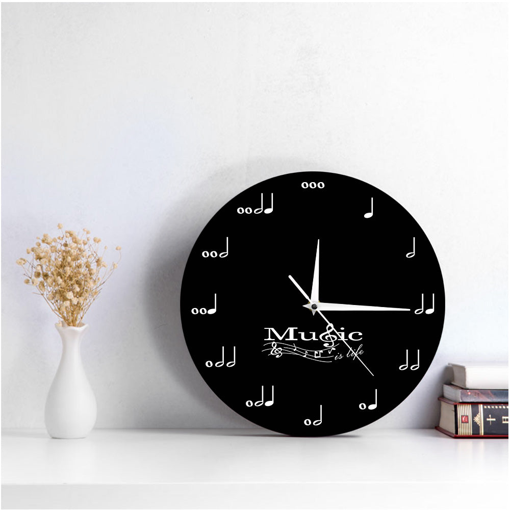Music Is Life Wall Clock