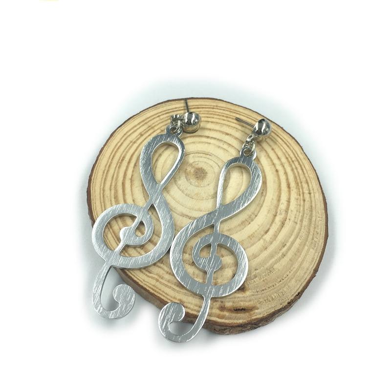 Free - Huge Music Note Earrings
